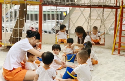 3 trường mầm non có khu vui chơi cho bé tại TPHCM