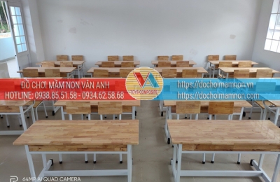 Bàn ghế mầm non đa năng chất liệu an toàn cho bé