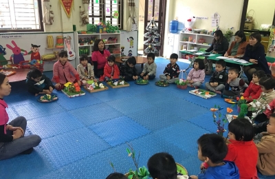 Cuộc sống một ngày của bé mầm non