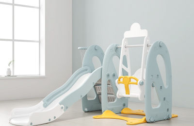 Cầu trượt bóng rổ mini tiện dụng dành cho gia đình