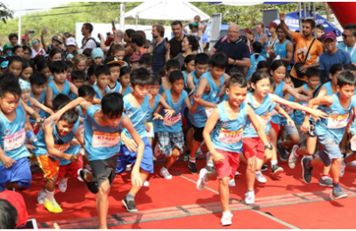 Cách tập chạy bộ cho bé