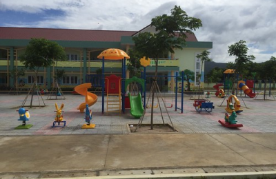 Xưởng sản xuất khu vui chơi nhà trẻ tại hóc môn