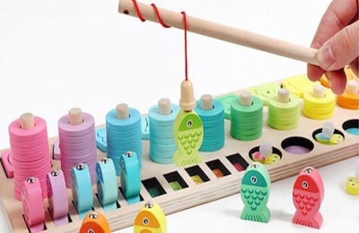 Đồ chơi gỗ thông minh dành cho các bé