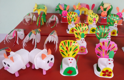 Một số đồ chơi mầm non mà các bé có thể tự làm