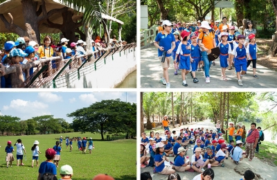 Mô hình du lịch team building cho bé tuổi mầm non