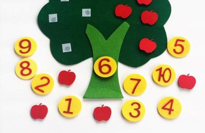 Đồ chơi góc toán mầm non