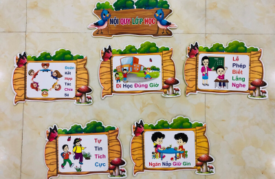 Nội quy lớp học mầm non