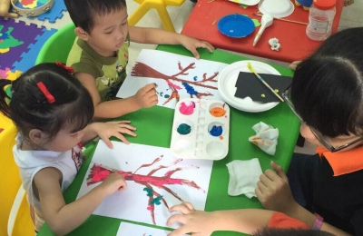 Đồ chơi mầm non chủ đề thực vật