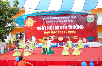 Các trường mầm non hòa mình vào không khí khai giảng trên cả nước