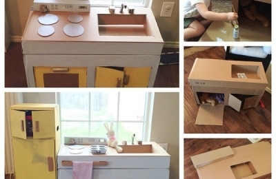 Làm đồ dùng đồ chơi chủ đề gia đình