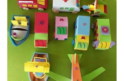 Đồ chơi các phương tiện giao thông mầm non