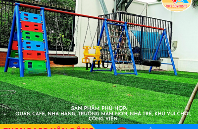 Thang Leo Xích Đu Chữ A Cho Bé Mầm Non