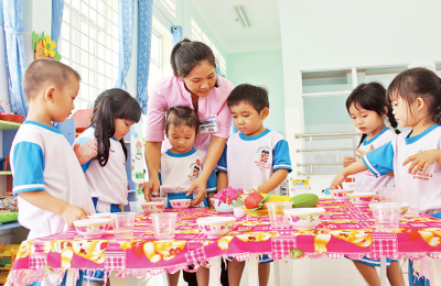 Thủ tục xin học mầm non mẫu giáo cho bé