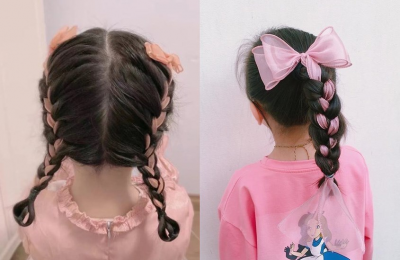 Các kiểu tóc đẹp dành cho các công chúa nhỏ