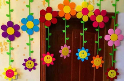 Cách trang trí lớp mầm non đáng yêu chào đón các bé