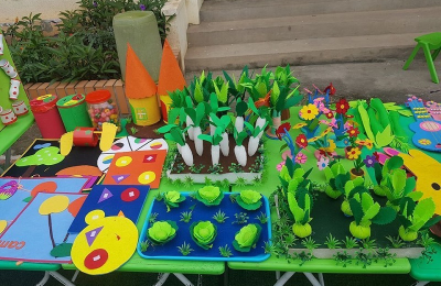 Mua đồ dùng mầm non tự làm