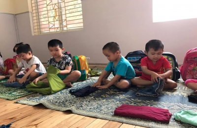 Giáo dục vệ sinh cá nhân cho trẻ mầm non