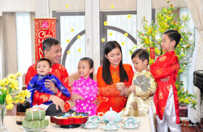 Chuẩn bị cho các bé mầm non nghĩ tết
