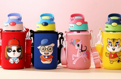 Những mẫu bình nước đi học đáng yêu cho bé